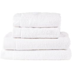 Zone Denmark Classic Handtuchset 140x70 cm Baumwolle weiß 331994
