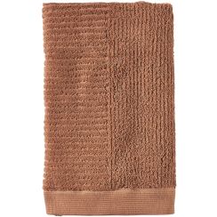 Zone Denmark Classic Handtuch 100x50 cm Baumwolle braun 31565