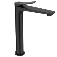 Invena Alonia waschbeckenhahn stehend schwarz BU-70-W04