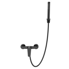 Invena Alonia duschbatterie Wand schwarz BN-70-004