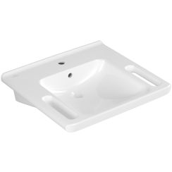 Villeroy & Boch ViCare waschbecken 60x55 cm rechteckig klassisch für Behinderte weiß 4A686001
