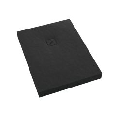 Schedline Nonlimits Black Stone Rechteckige Duschwanne + Abdeckung 90x70 cm schwarz 3ST.N1P-7090/C/ST-M1/C/ST