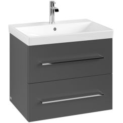 Villeroy & Boch Avento Kabinett 63x45.2x51.4 cm Unterschrank hängend graphit A89000VR