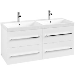 Villeroy & Boch Avento Kabinett 118x45.2x51.4 cm Unterschrank hängend weiß A89300VE