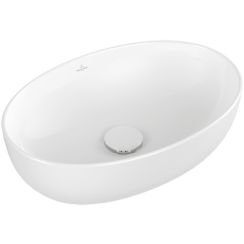 Villeroy & Boch Artis waschbecken 48x32.5 cm oval nabla-förmig weiß 43884801