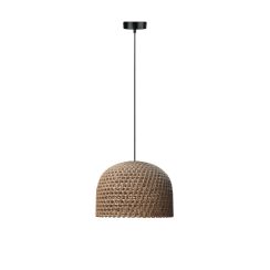 Light Prestige Kanso Pendelleuchte 1x15 W rattan LP-2025/1P 50 cm
