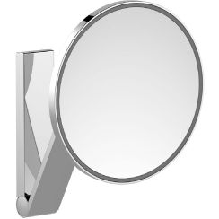 Keuco Cosmetic mirrors Kosmetikspiegel 21.2x31.8 cm rund mit Beleuchtung chrom 17612139003