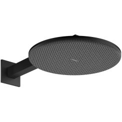 Hansgrohe Raindance Alive S Kopfbrause mit Arm 30x30 cm rund schwarz 24541670