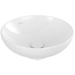 Villeroy & Boch Loop & Friends umywalka 42x42 cm owalna nablatowa biała 4A4601R1