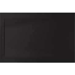 Roca Pyros Rechteckige Duschwanne mit Siphon 120x80 cm schwarz AP9014B032003400