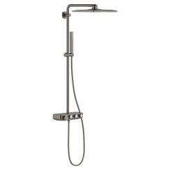 Grohe Euphoria SmartControl Duschset Wandmontage mit Thermostat mit Kopfbrause Brushed Hard Graphite 26508AL0