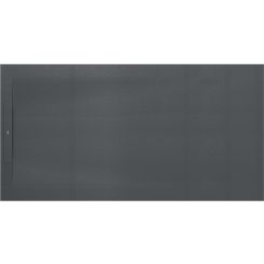 Roca Pyros Rechteckige Duschwanne mit Siphon 160x90 cm grau AP90164038403200