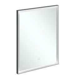 Villeroy & Boch Subway 3.0 Spiegel 60x75 cm rechteckig mit Beleuchtung silber A46360BC