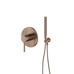 Set Duschbatterie Oltens Molle 33100610, Winkelanschluss mit Griff Oltens Hvita 39304610, 37102610, 37200610