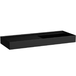 Laufen Kartell Waschbecken 120x46 cm rechteckig Klassisch schwarz H8133337161121