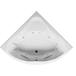 Riho Neo Eckbadewanne 150x150 cm rechtsseitig weiß B077009005