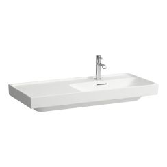 Laufen Meda Waschbecken 100x46 cm rechteckig Möbel weiß matte H8171177571041