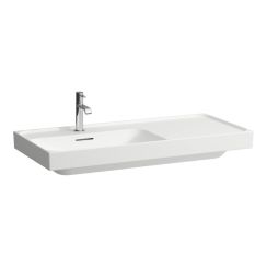 Laufen Meda Waschbecken 100x46 cm rechteckig Möbel weiß matte H8171187571041