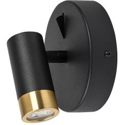 Rabalux Kadir Leuchter 1x3 W schwarz-transparent-gold 75040