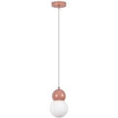 Rabalux Gellia Pendelleuchte 1x38 W weiß-rosa 72280
