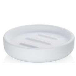 Kela Sana Seifenschale stehende weiß KE-23945