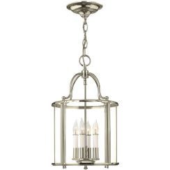 Elstead Lighting Gentry Pendelleuchte 4x60 W nickel HK-GENTRY-P-M-PN