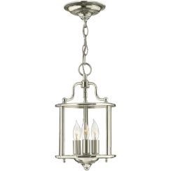 Elstead Lighting Gentry Pendelleuchte 3x60 W nickel HK-GENTRY-P-S-PN