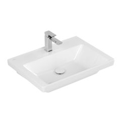 Villeroy & Boch Subway 3.0 umywalka 65x47 cm prostokątna meblowa biała 4A7066R1