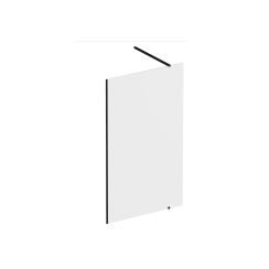 Ravak Walk-In Wall Begehbare Duschwand 130 cm schwarz Matte/durchsichtiges Glas GW9WJ030SZ1