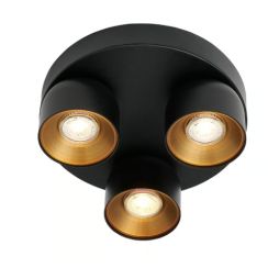 Nordlux Pitcher Deckenlampe 3x10 W schwarz 2310420103