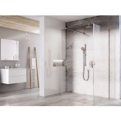 Ravak Walk-In Corner Eine Reihe von Wänden 120 cm chrom Glanz/durchsichtiges Glas GW1CG7C0SZ1