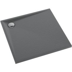 Schedline Libra Anthracite Stone Quadratische Duschwanne 80x80 cm anthrazit 3SP.L1K-8080/A/ST