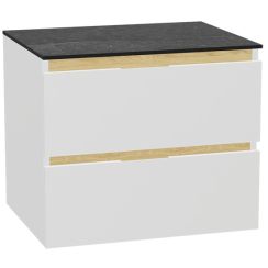 Set Schrankkorpus Excellent Tuto 2.0 MLEX.2172.600.WHBL, Naphtha-Arbeitsplatte Excellent Tuto 2.0 MLEX.2116.600.MA, MLEX.2151.600.01.WH