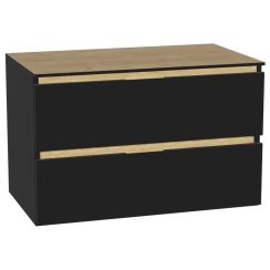 Set Schrankkorpus Excellent Tuto 2.0 MLEX.2172.800.BKBL, Naphtha-Arbeitsplatte Excellent Tuto 2.0 MLEX.2116.800.BL, MLEX.2151.800.01.BK