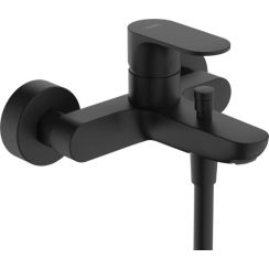 Hansgrohe Rebris S Badewannen- und Duscharmatur Wandmontage schwarz 72443670