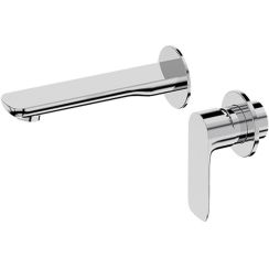 LaVita Spark waschbeckenhahn Unterputz mit Thermostat chrom 5900378341239