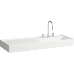 Laufen Kartell Waschbecken 120x46 cm Möbel weiß glanz H8133334001111
