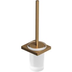 Kludi Vela C Toilettenbürste mit Griff verschraubt braun 31974N1