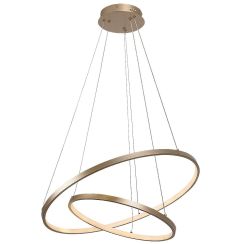 Rabalux Beliza Pendelleuchte 2x75 W gold 72348