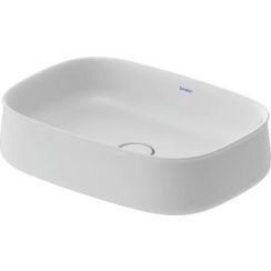 Duravit Zencha waschbecken 55x39 cm oval nabla-förmig weiß 23735532791