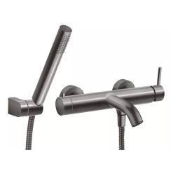 Ferro Ciriculus badewannen- und duscharmatur Wand graphit BCK11GM