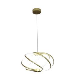 Light Prestige Kandor Pendelleuchte 1x45 W gold LP-1425/1P GD