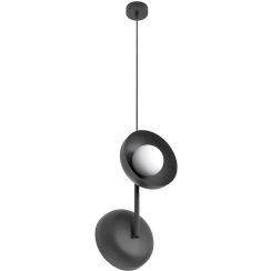 Emibig Vanila Pendelleuchte 2x8 W schwarz 1595/2