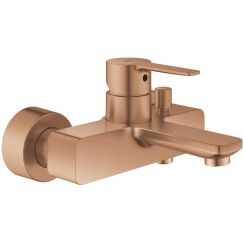 Grohe Lineare Badewannen- und Duscharmatur Wandmontage Brushed Warm Sunset 33849DL1
