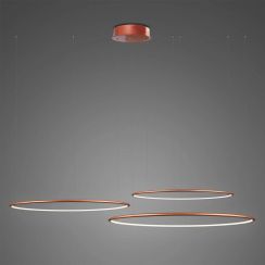 Altavola Design Ledowe Okręgi Pendelleuchte 3x68 W kupfer LA075/CO3_80_in_3k_copper_dimm