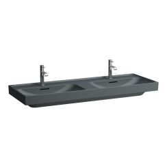 Laufen Meda Waschbecken 130x46 cm rechteckig Klassisch-Doppelt H8141127581041