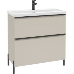 Defra Nino Unterschrank 80x40x70 cm Unterschrank stehend beige 304-D-08005