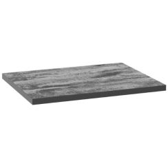Defra Uni Waschtischplatte 60x46 cm schwarz 125-F-06009