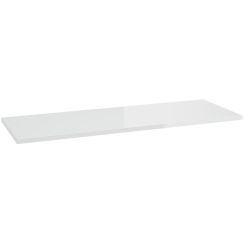 Defra Uni Waschtischplatte 130x46 cm weiß 125-F-13001