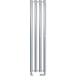 Radox Kolona W Round Badheizkörper dekorativ 100x26 cm chrom RX-KLO.CH.1000.4